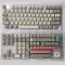 104+45 Retro 9009 PBT Dye-subbed Cherry Profile Keycap Set for Mechanical Keyboard English / Thai / Japanese / Russian / Arabic / French / German / Spanish